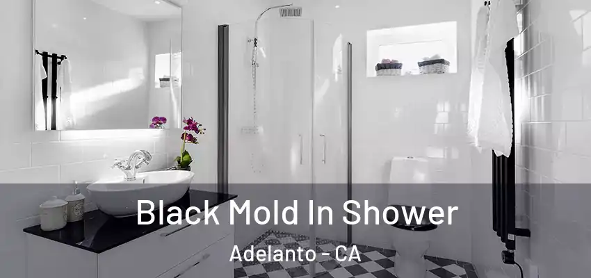  Black Mold In Shower Adelanto - CA