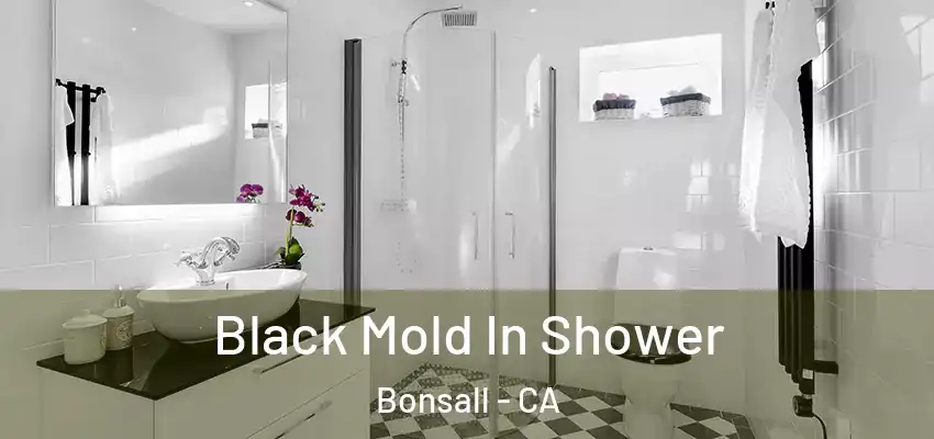  Black Mold In Shower Bonsall - CA