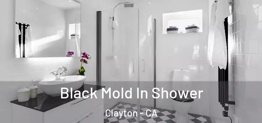  Black Mold In Shower Clayton - CA