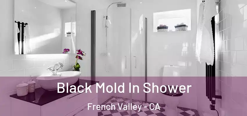  Black Mold In Shower French Valley - CA