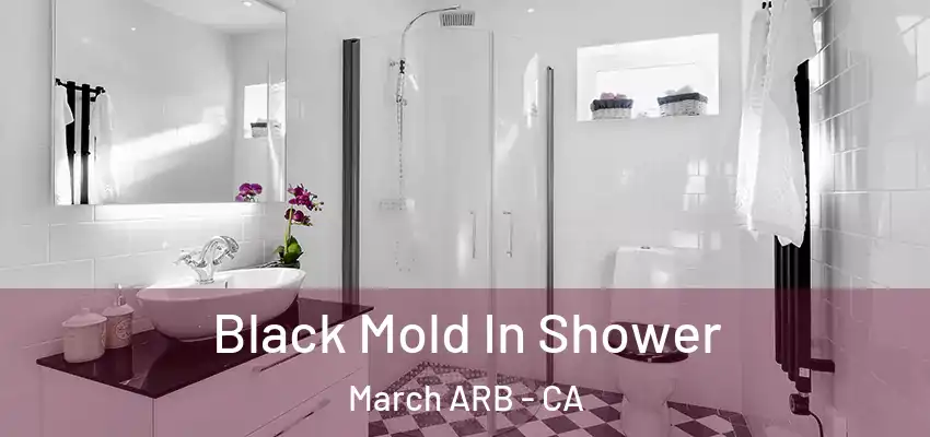  Black Mold In Shower March ARB - CA