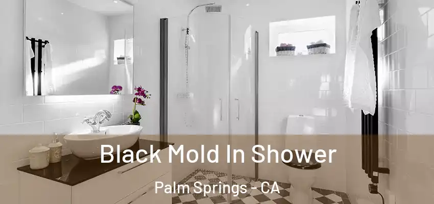  Black Mold In Shower Palm Springs - CA