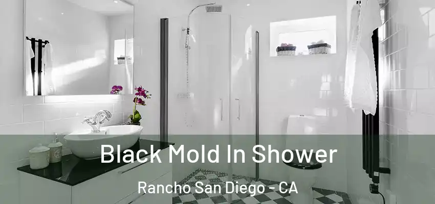 Black Mold In Shower Rancho San Diego - CA