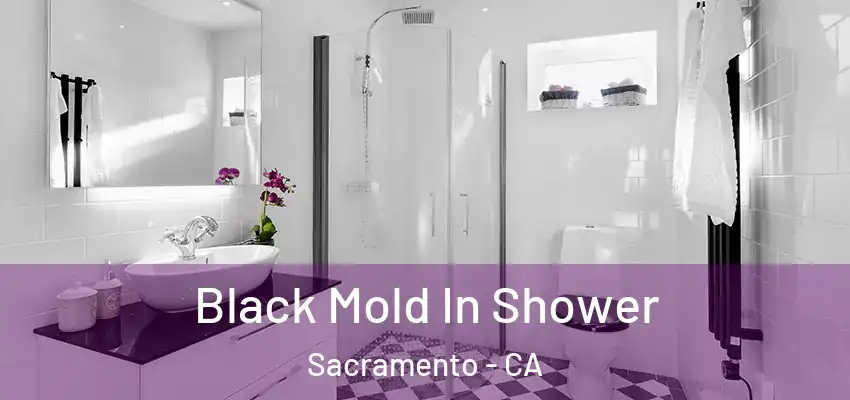  Black Mold In Shower Sacramento - CA