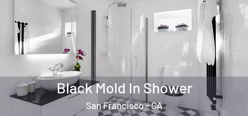  Black Mold In Shower San Francisco - CA