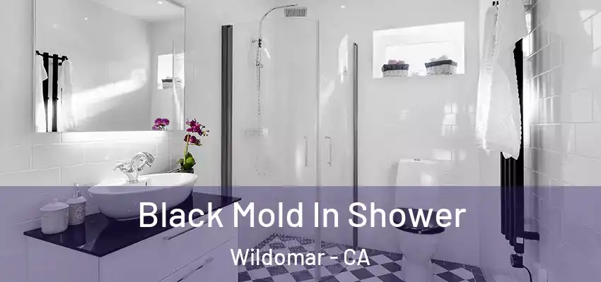  Black Mold In Shower Wildomar - CA