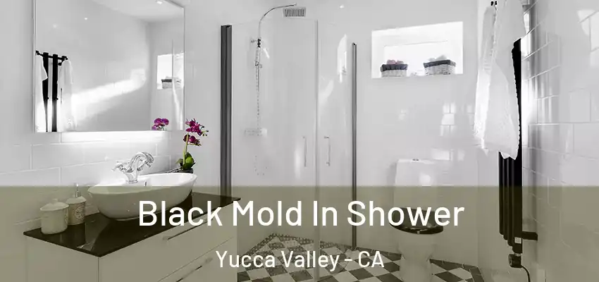  Black Mold In Shower Yucca Valley - CA