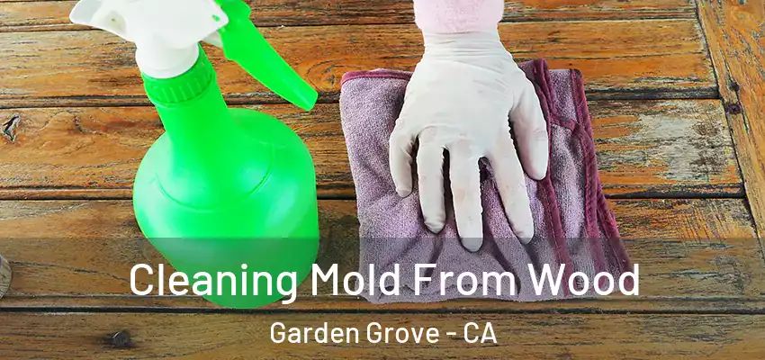  Cleaning Mold From Wood Garden Grove - CA