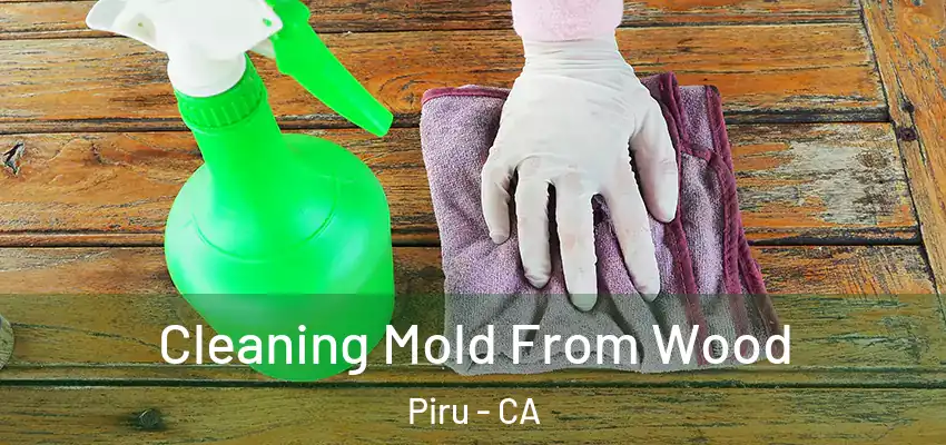  Cleaning Mold From Wood Piru - CA