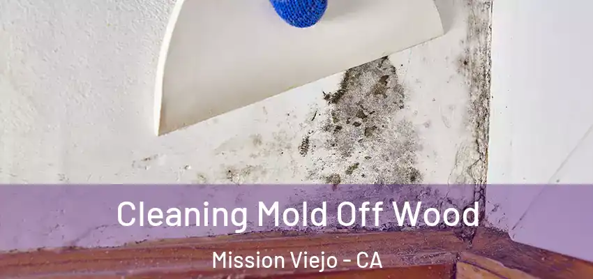  Cleaning Mold Off Wood Mission Viejo - CA
