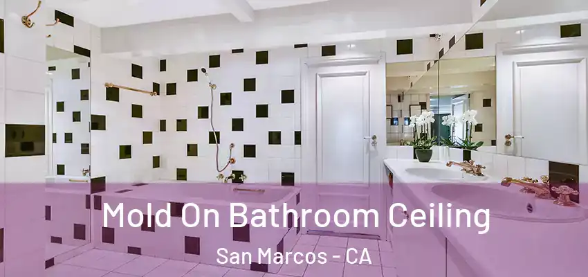  Mold On Bathroom Ceiling San Marcos - CA
