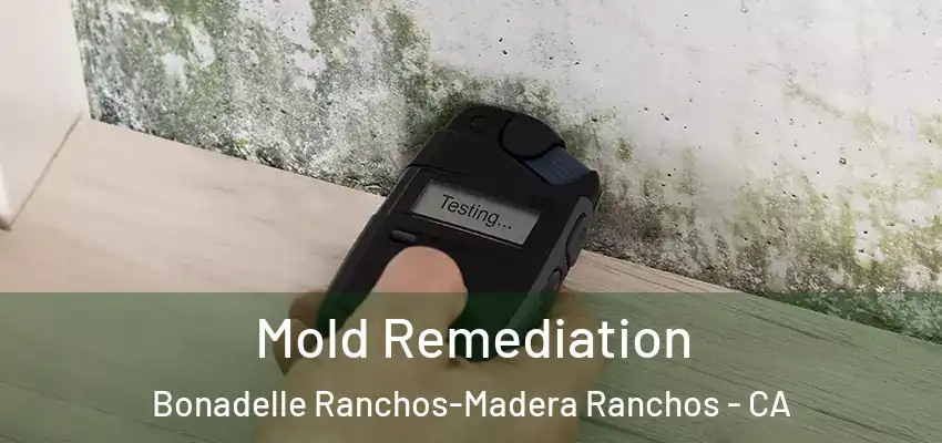  Mold Remediation Bonadelle Ranchos-Madera Ranchos - CA