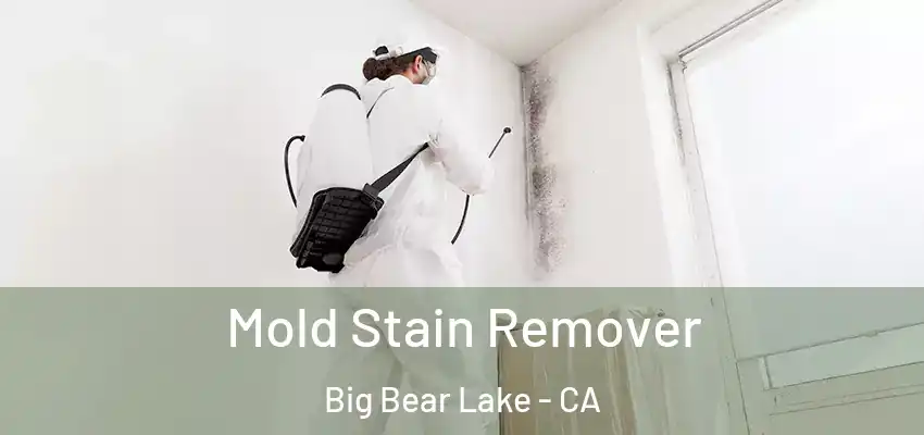  Mold Stain Remover Big Bear Lake - CA