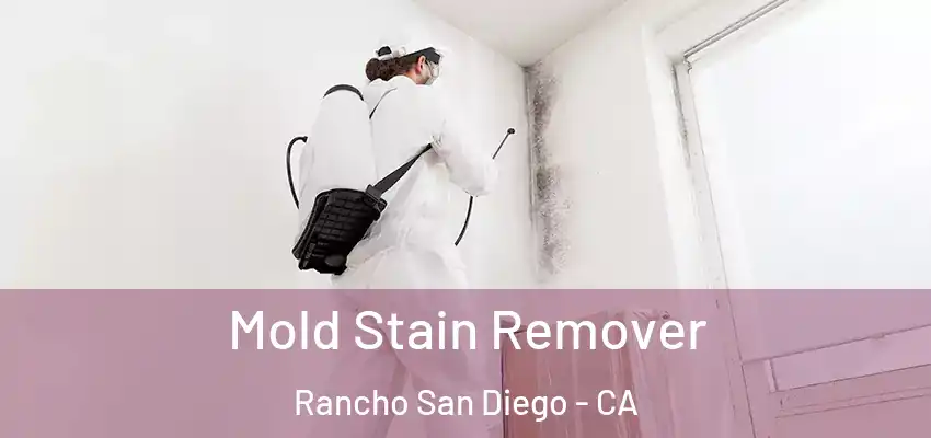  Mold Stain Remover Rancho San Diego - CA