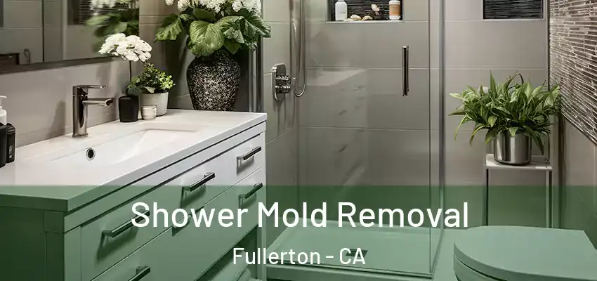  Shower Mold Removal Fullerton - CA